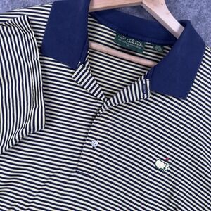 Augusta National Golf Club Polo Shirt Mens XL Blue Golf Masters Amen Corner